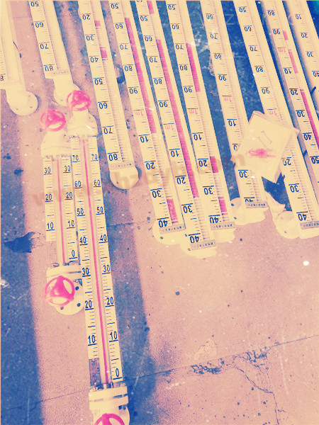 玻璃板式液位计